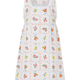PRE-ORDER: JULY 1ST- 'Juillet x Lilly Sisto': The Sunday Babydoll Mini Dress Fruit (Fruit- Small)
