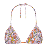 'Juillet x Lilly Sisto': The Hollis Top in Harbour Island Ditsy