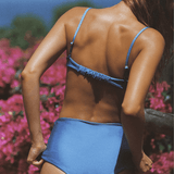 The Ingrid Top in Capri Shine