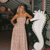'Juillet x Lilly Sisto': The Amelia Dress in Seashells