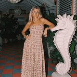 'Juillet x Lilly Sisto': The Amelia Dress in Seashells