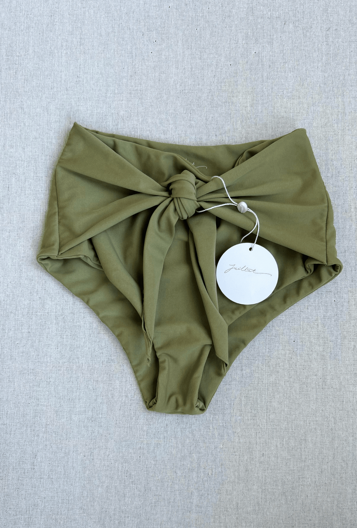 brooke bottom in olive - size xs