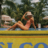 'Juillet x Lilly Sisto': The Bowie One Piece in Red Gingham