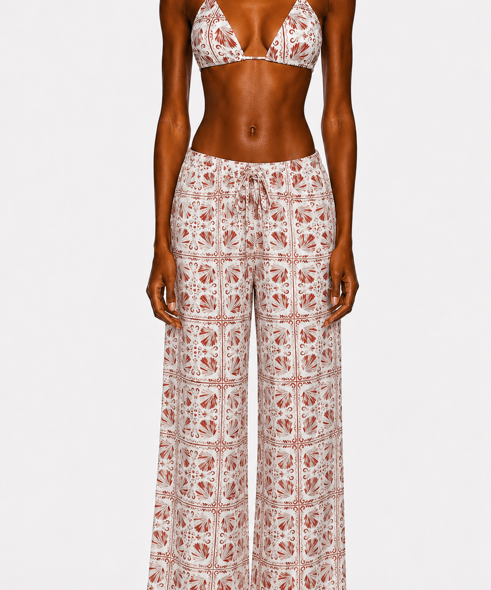 'Juillet x Lilly Sisto': The Poppy Pant in Seashells