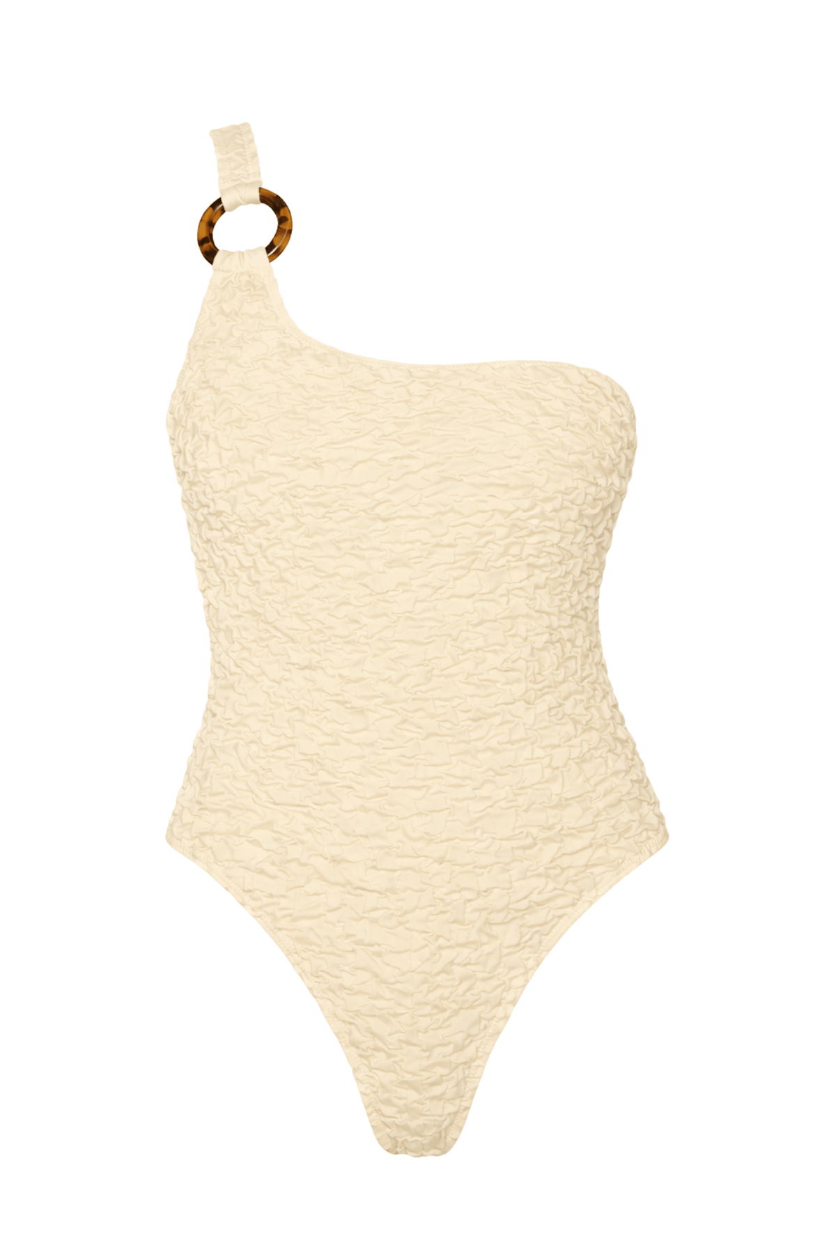 The Jessi One Piece in Ivory Luxe Crinkle