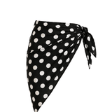 The Bandana in Polka Dot Noir