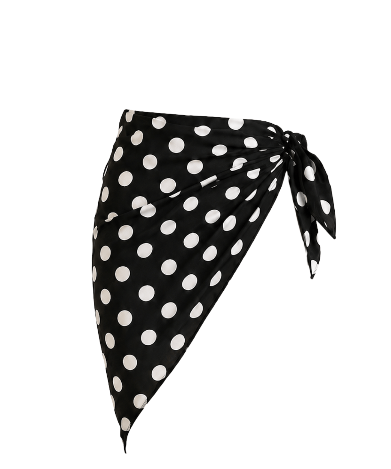 The Bandana in Polka Dot Noir