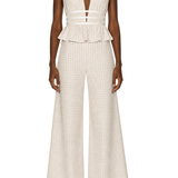 The Margot Pant Vanilla Gingham
