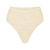 The Isla Bottom in Ivory Luxe Crinkle