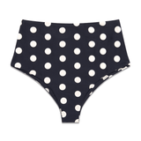 PRE-ORDER: The Vera Bottom in Polka Dot Black/Ivory