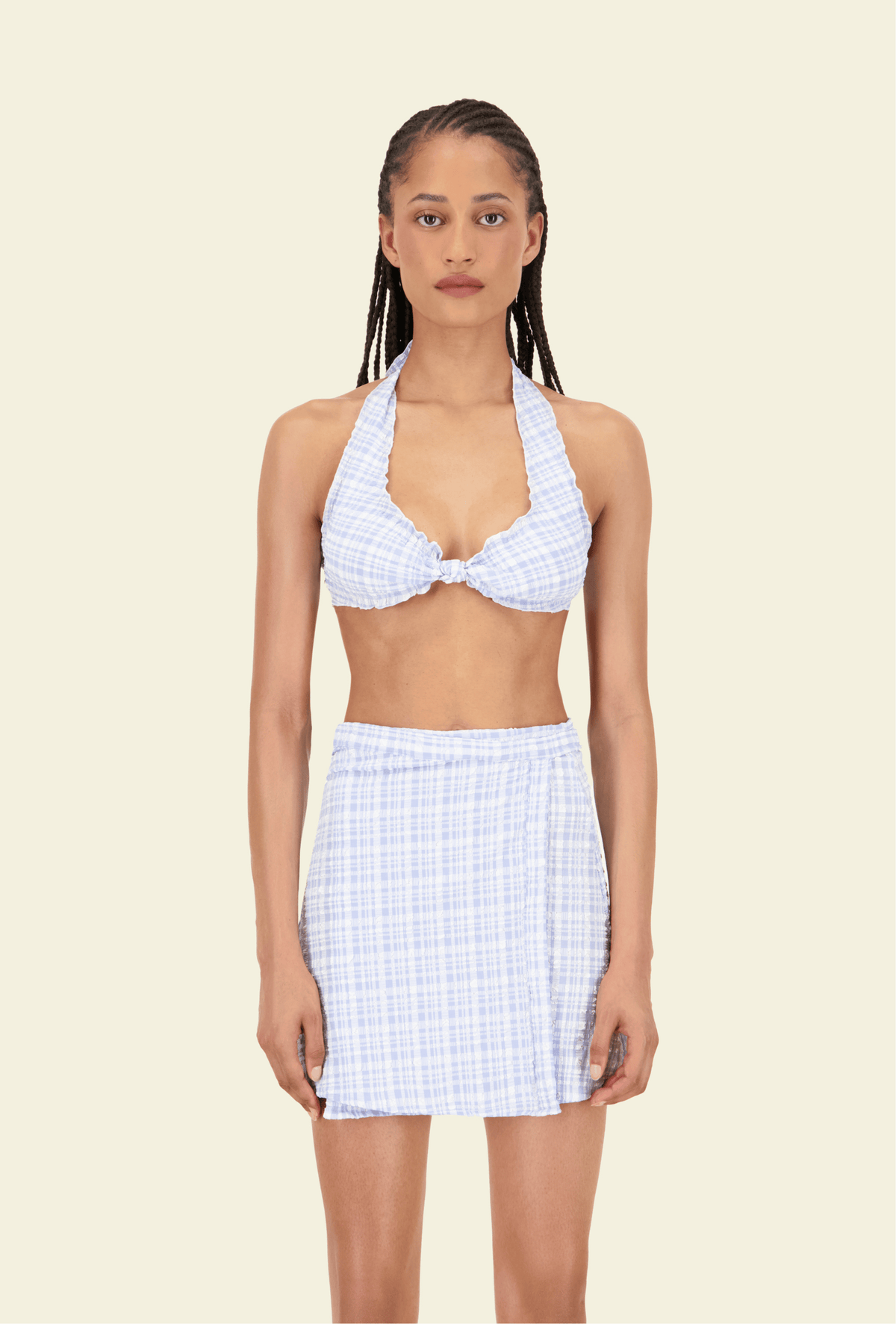The Wrap Skirt in Birdie