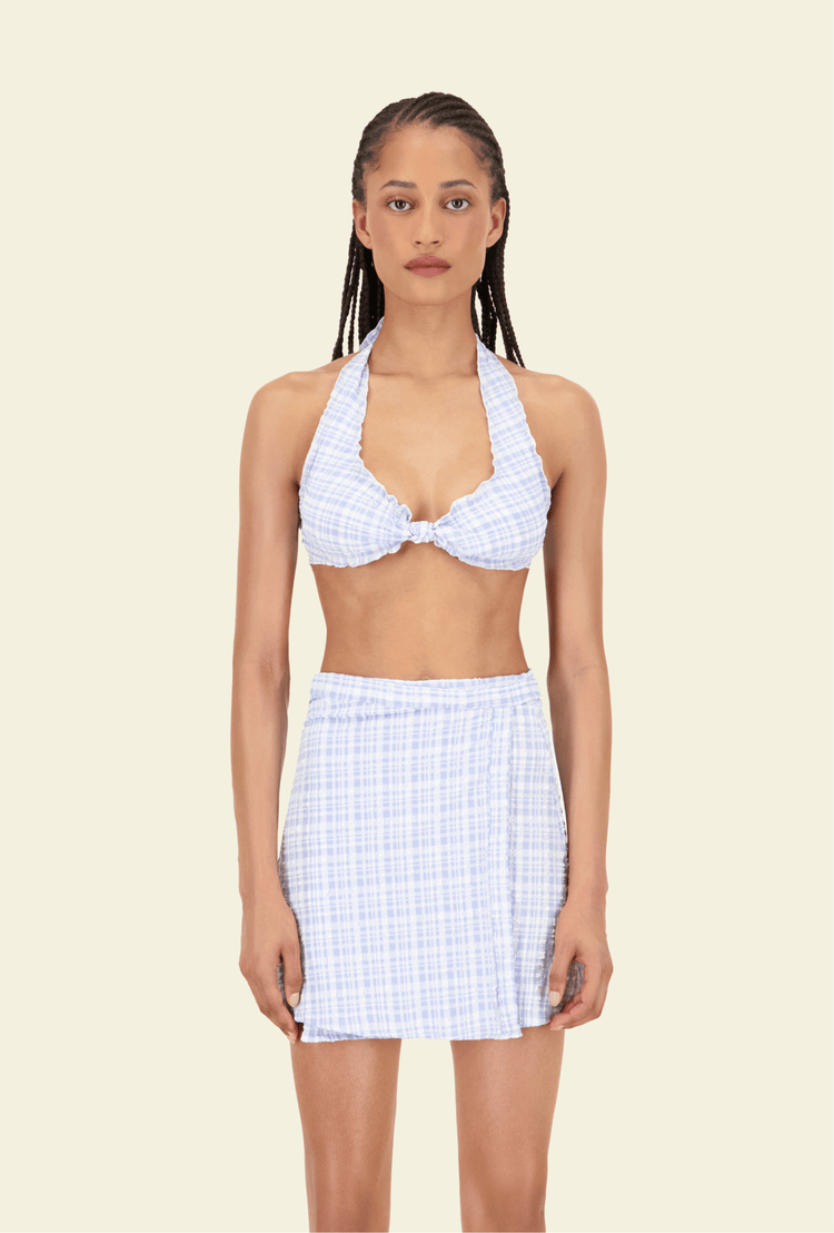The Wrap Skirt in Birdie