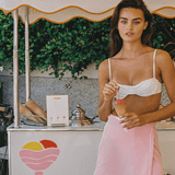 The Wrap Skirt in Primrose Plaid