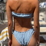 The Chloe Bottom in Broderie Anglaise Ash