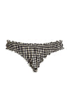 The Chloe Bottom in Tuxedo Plaid