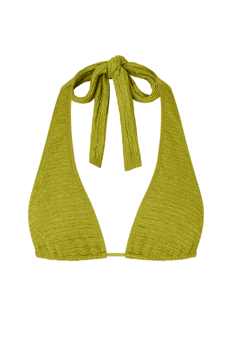 The Bette Top in Chartreuse