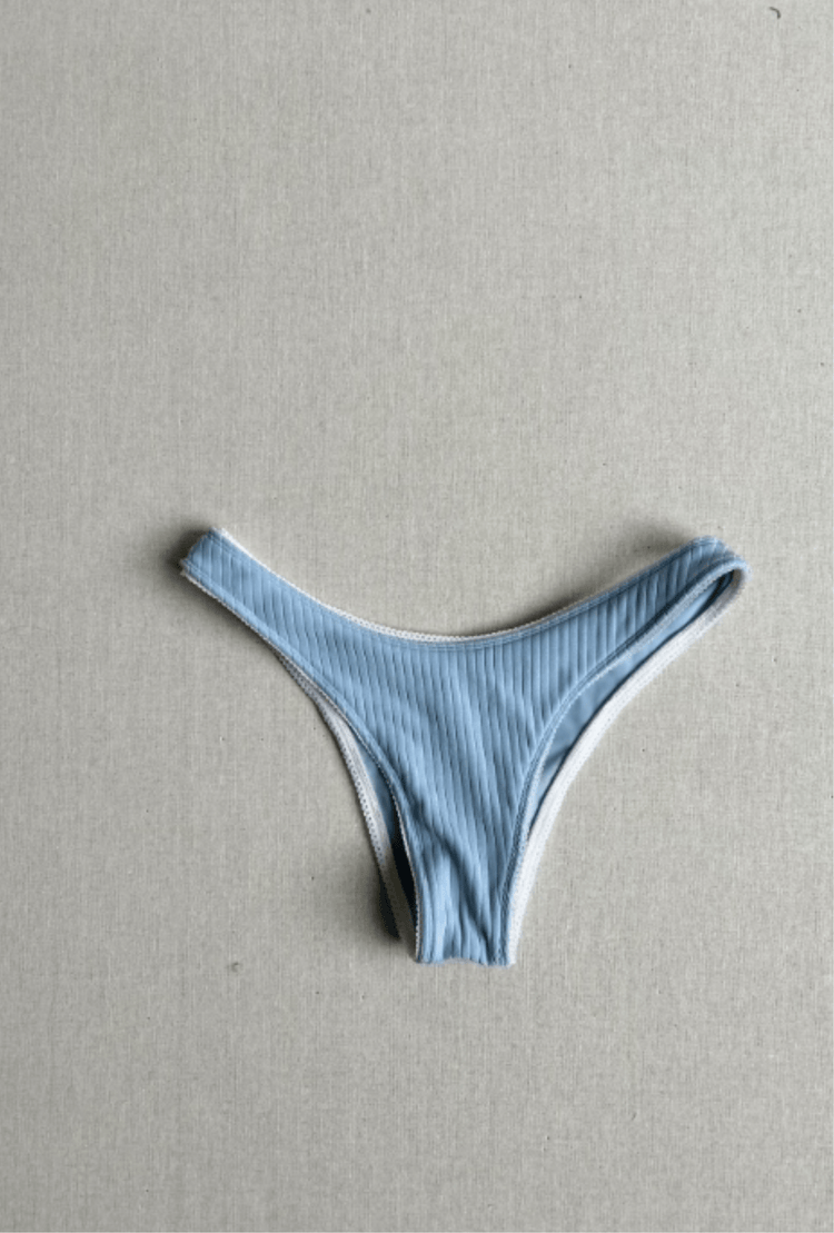Dani Bottom in Carolina with Lace Trim