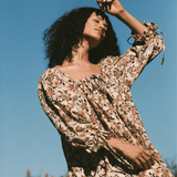 The Madelaine Babydoll Dress in Oona