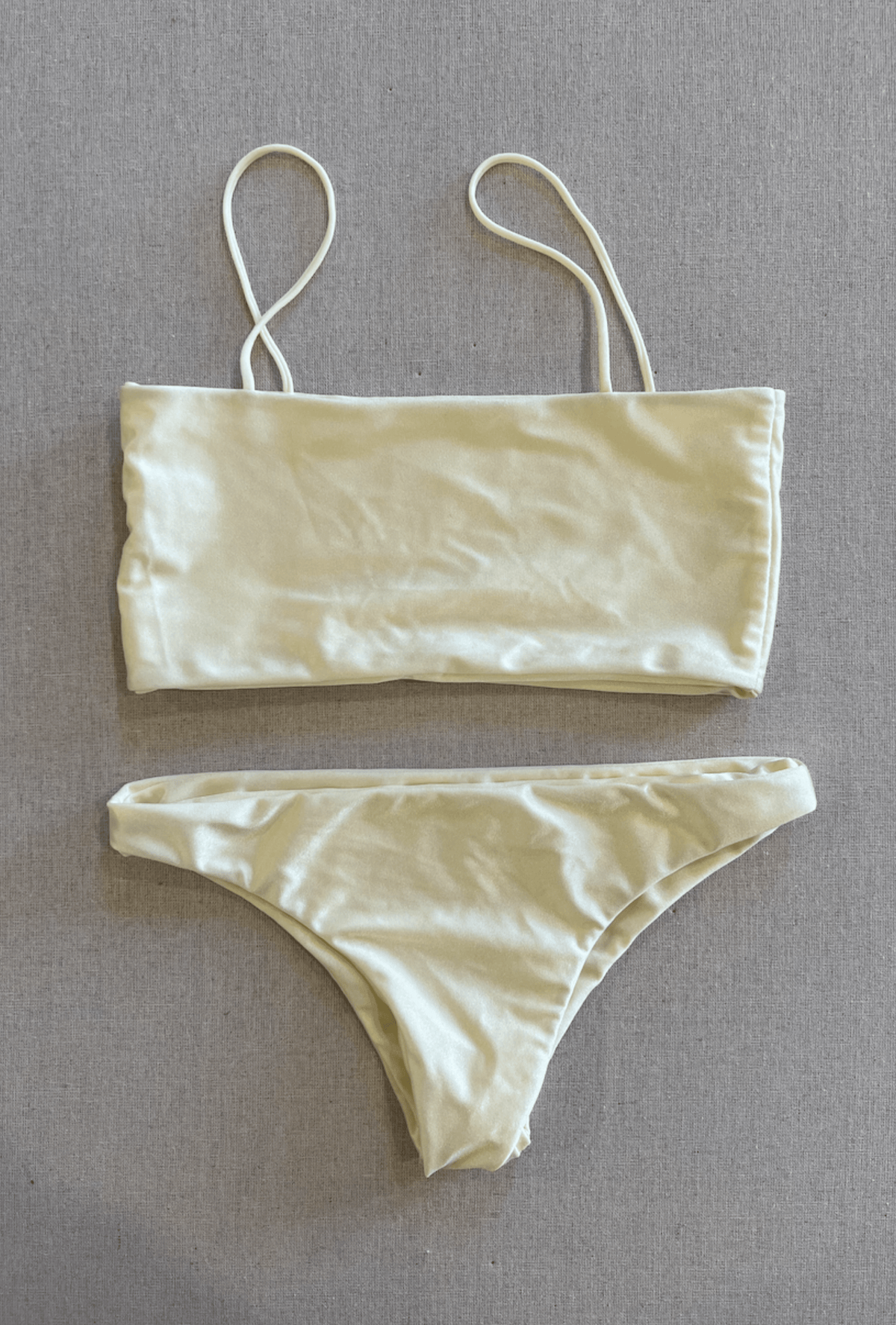 KIRKE TOP/ BLOHM BOTTOM IN IVORY  (SAMPLE)