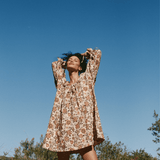 The Madelaine Babydoll Dress in Oona