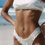 The Chloe Bottom in Broderie Anglaise