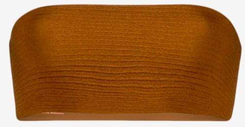 The Sari Top in Chestnut