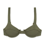 The Izzy Top in Sage Rib